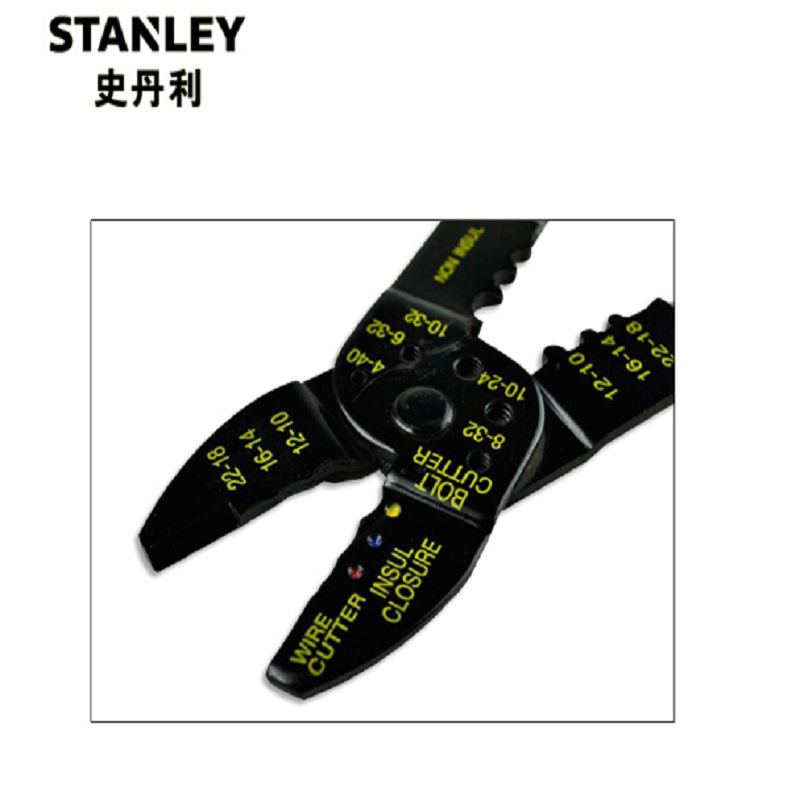 史丹利 剥线压接钳9“ 84-223-22
