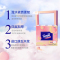 嘉创优品 得宝浅桃香味手帕纸4层12包加厚印花小纸巾便携式德宝可湿水面巾 纸抽