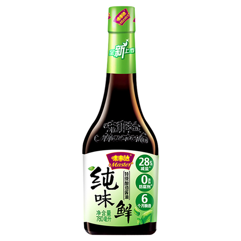 味事达纯味鲜特级酿造酱油760ml