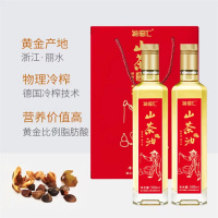 纳福汇山茶油佳节礼盒 500ml*2物理压榨食用油山茶籽油