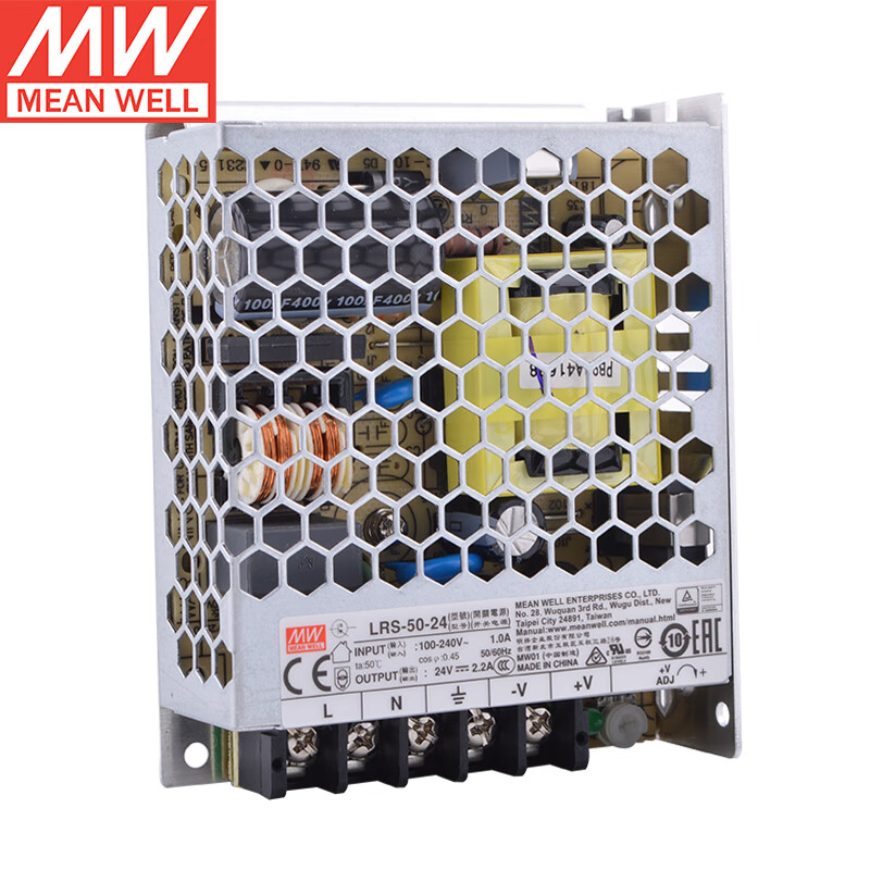 3M LRS-50-24 替代NES直流DC稳压变压器监控 开关电源24V2.2A输出高清大图