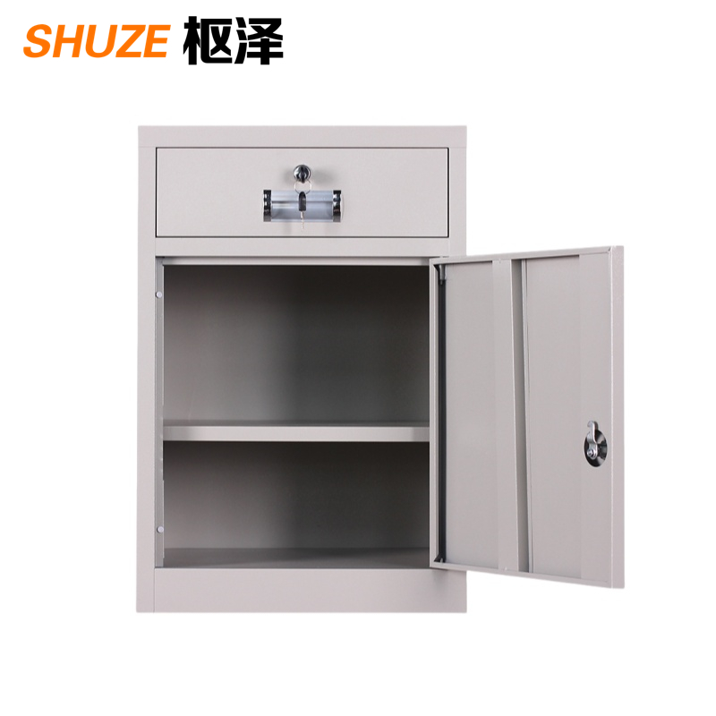 枢泽 床头柜 钢制床头柜 500*400*500mm 个高清大图