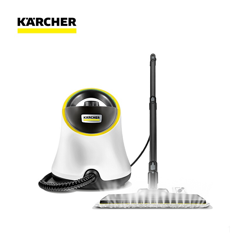 KARCHER卡赫蒸汽拖把拖地机 家用多功能高压高温蒸汽杀菌清洁机 洗擦地机 德国凯驰集团SC2 Deluxe豪华版