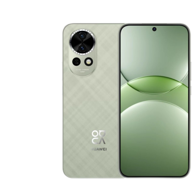 华为手机Nova13 12+512G洛登绿 前置6000万广角鸿蒙系统北斗卫星图片消息双卡双待全网通智能手机高清大图