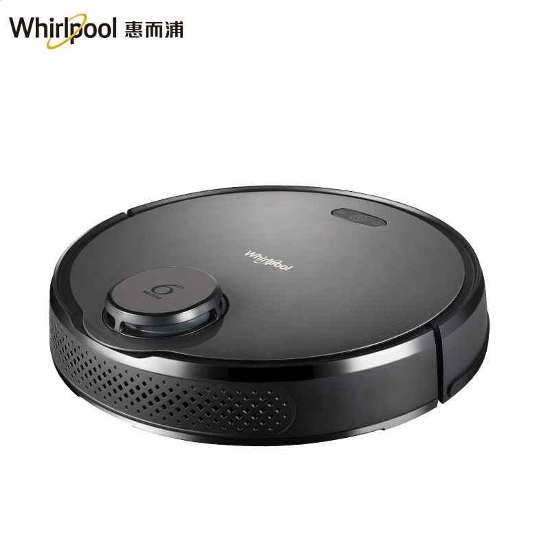 惠而浦(Whirlpool)扫地机器人T6 智能算法清扫 LDS激光导航扫拖一体吸尘器支持 扫地机器人