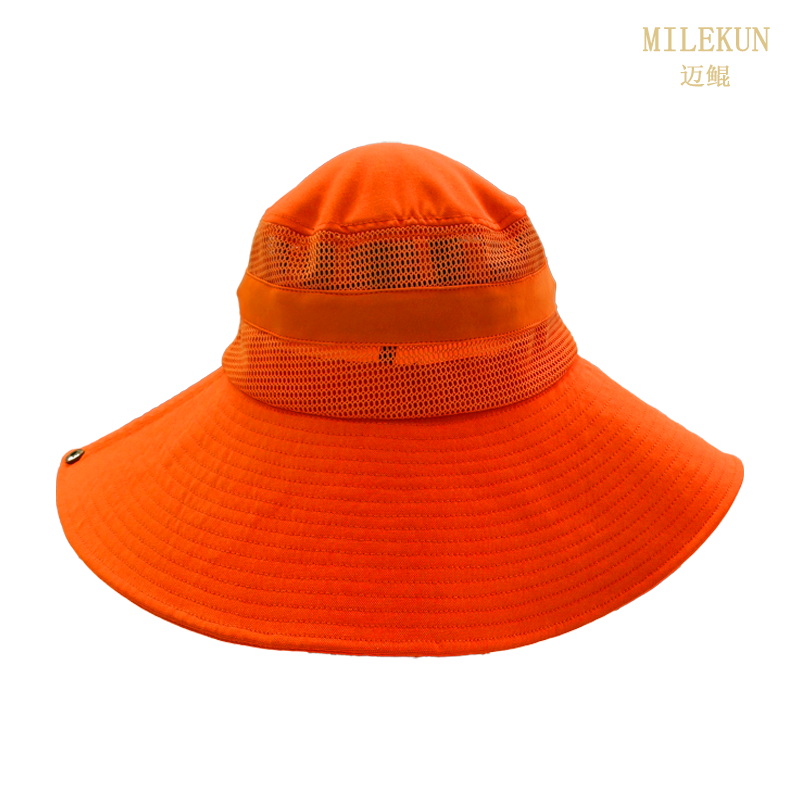 迈鯤MILEKUN 夏季防晒透气大檐帽K1080 MKTLGM26U-1080 顶高清大图