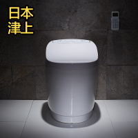 日本津上智能马桶全自动冲洗烘干遥控即热式无水箱坐便器
