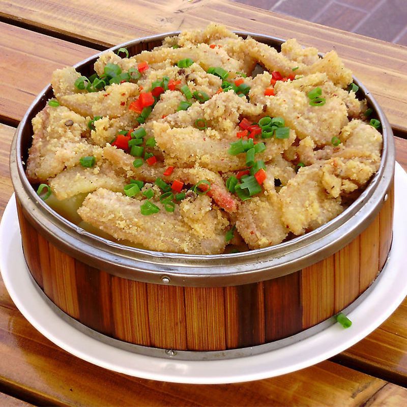 贵州特产酸杂肉酸渣肉鲊肉炸肉米粉腌肉重庆农家坛子酸肉蒸肉500g蒸肉