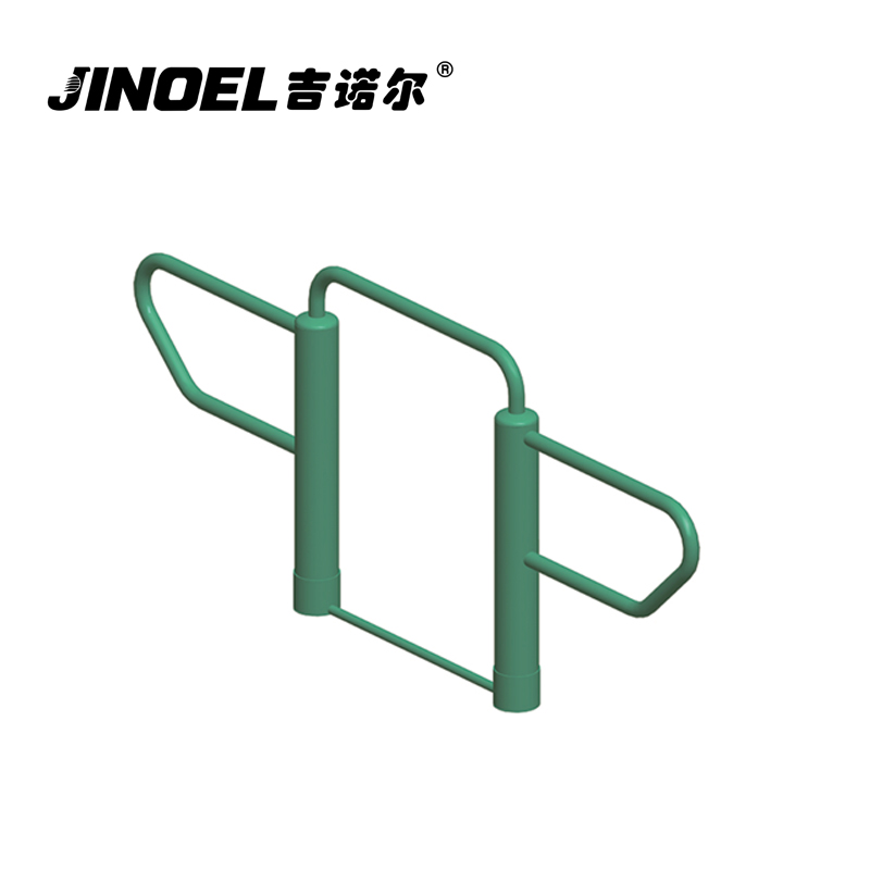 吉诺尔健身路径JNE-9017三位压腿架高清大图