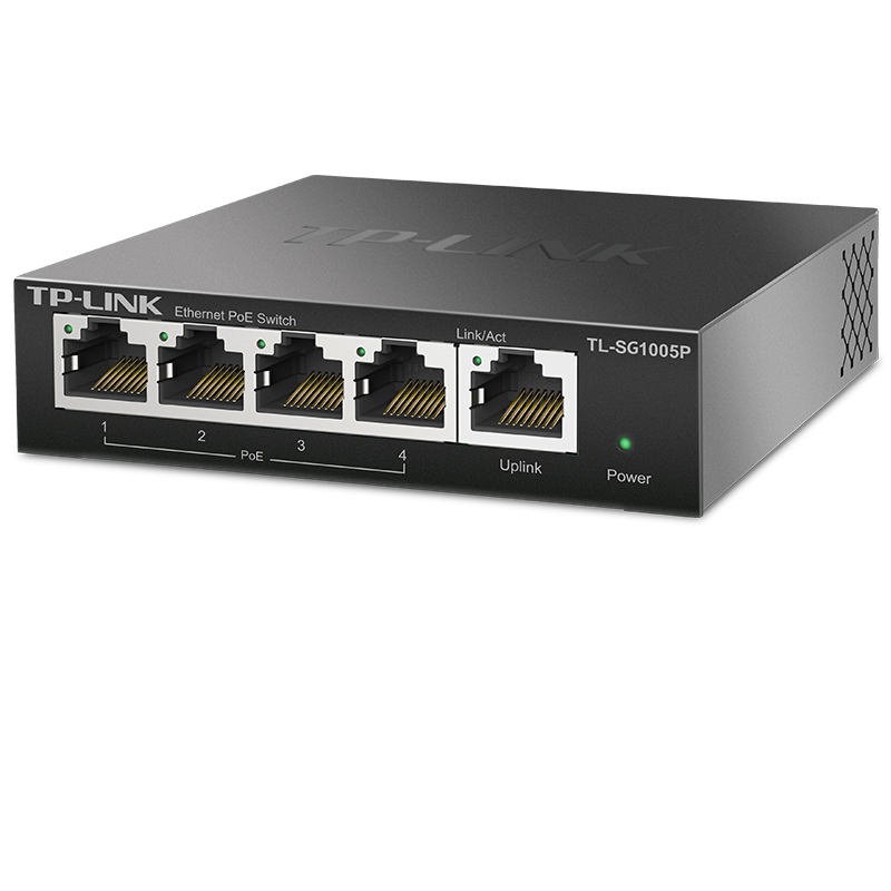 TP-LINK TL-SG1005P 5口千兆PoE交换机 单个装