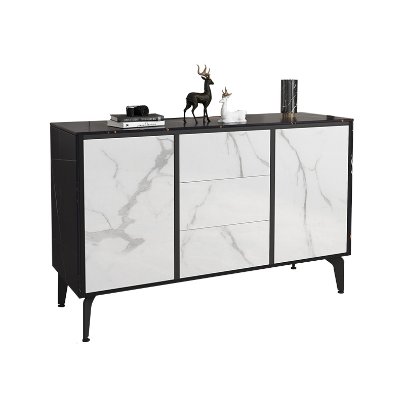 慧采云 茶水柜现代简约办公室茶具柜储物收纳矮柜餐边柜经理室会议办公茶台