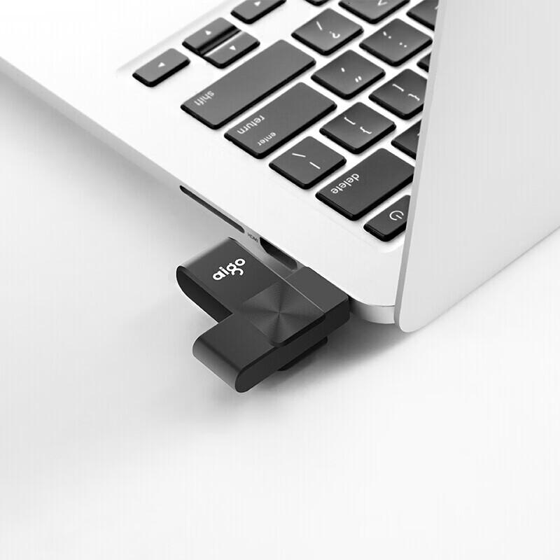 爱国者(aigo) U266 32G USB2.0 U盘/优盘 (计价单位:个) 黑色高清大图
