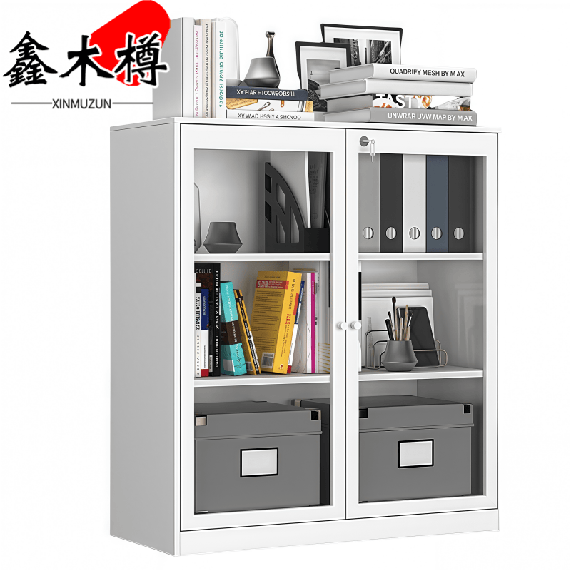 鑫木樽办公柜80*35*90cm台高清大图