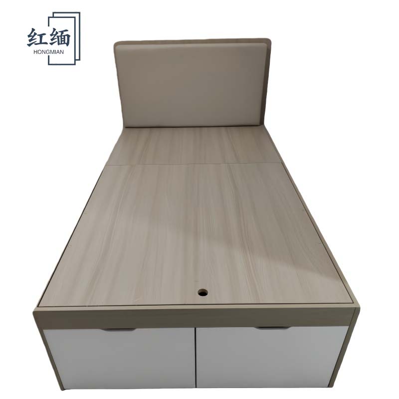 红缅 单人床 HM-C006 张高清大图