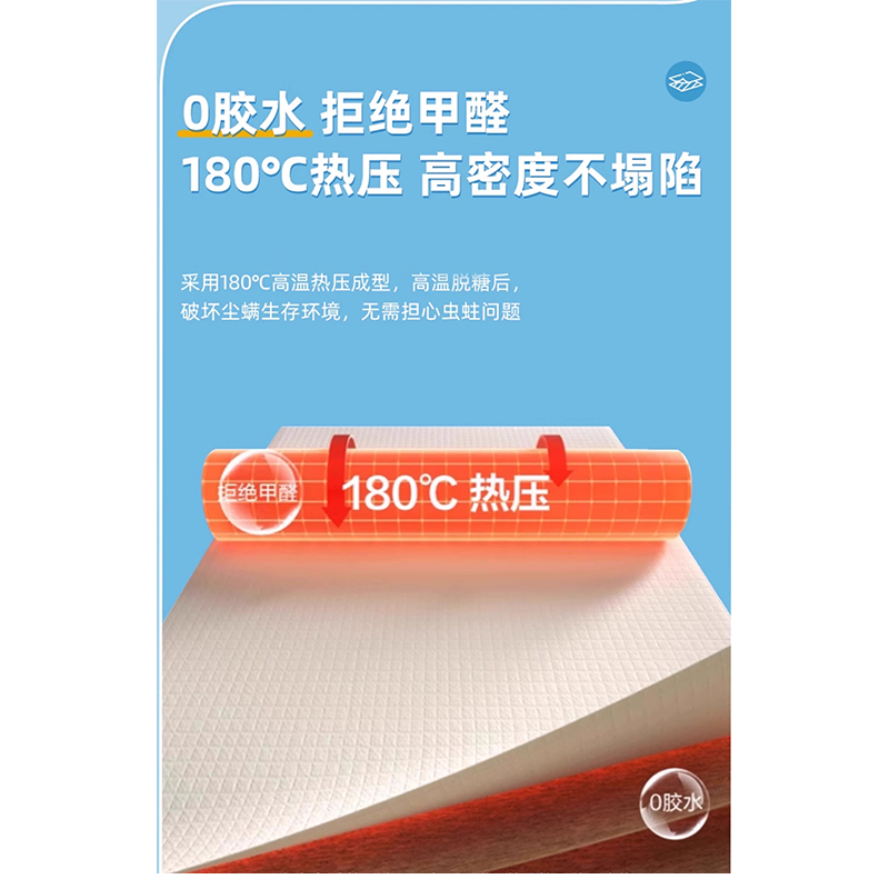 翼澜 椰棕床垫 1.8*2m 张高清大图