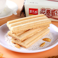 嘉士利麻香味花卷威化夹心饼干54g*3包点心休闲零食品