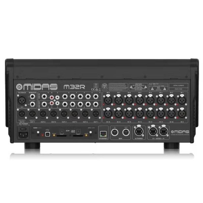 behringer midas/迈达斯 m32 live 32路专业舞台演出大型纯数字调音台