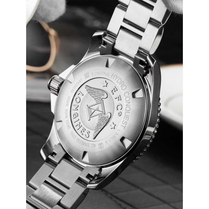 [预定商品,购买后10-20个工作日发货]浪琴Longines-康卡斯系列 L3.841.4.56.6 机械男表