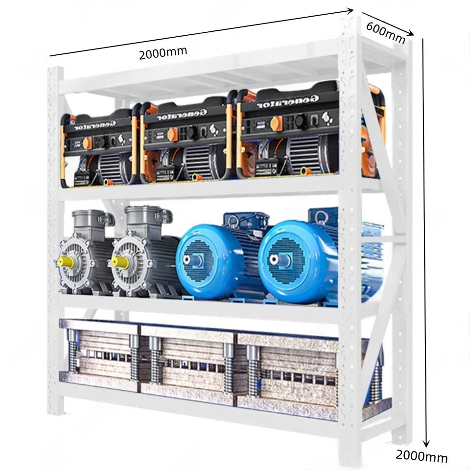 鑫龙都轻型货架2000*400*2000mm高清大图