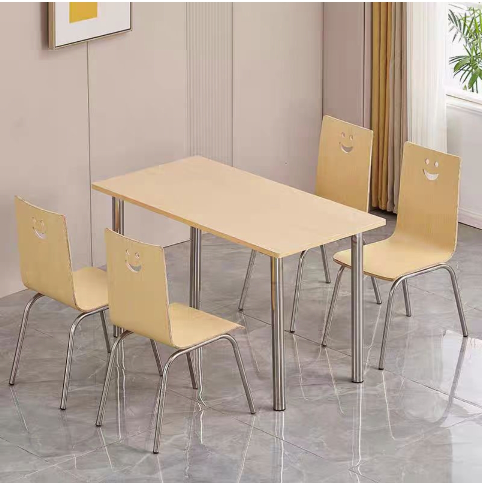 爱得帮食堂餐桌椅 1200*1600*850mm 组高清大图