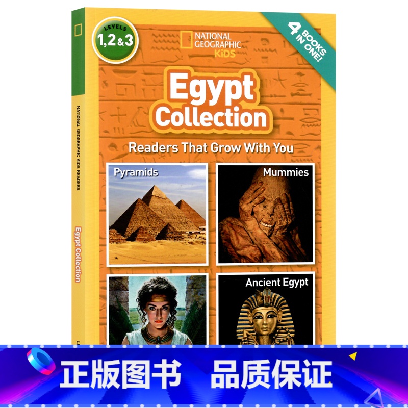 [正版]国家地理埃及记录合集英文原版绘本National Geographic Readers Egypt Colle高清大图