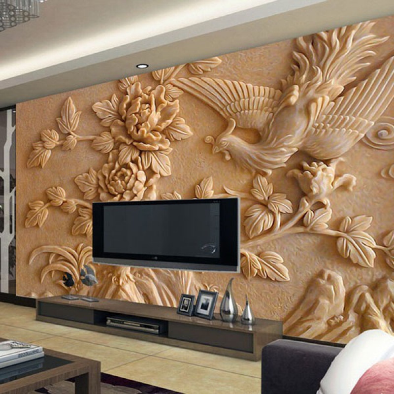 个性环保3d立体墙纸现代中式大型壁画客厅卧室电视背景墙浮雕壁纸壹德壹图片 高清实拍大图 苏宁易购 个性环保3d立体墙纸现代中式大型壁画客厅卧室电视背景墙浮雕壁纸壹德壹图片 高清实拍大图 苏宁易购