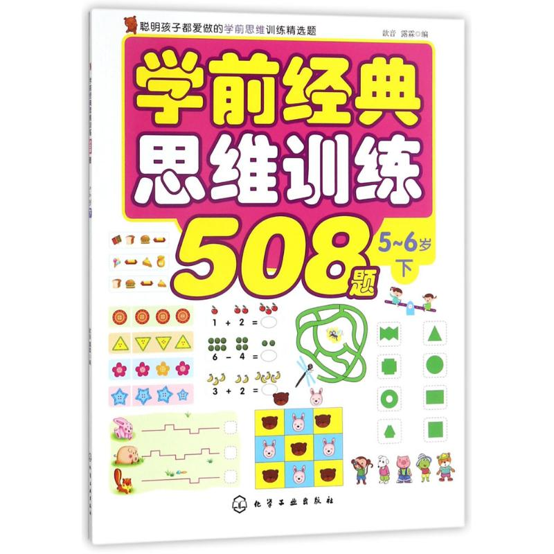 醉染图书学前经典思维训练508题9787120153