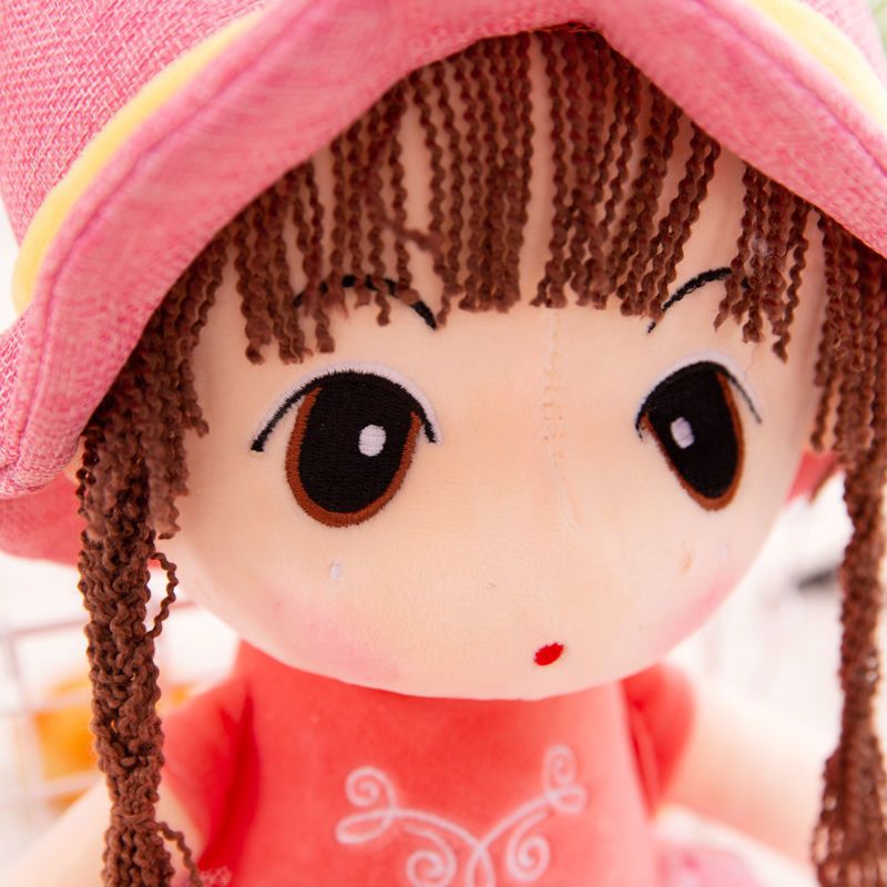 毛绒玩具可爱菲儿公主布娃娃小女孩床上玩偶睡觉抱枕公仔儿童生日百斯