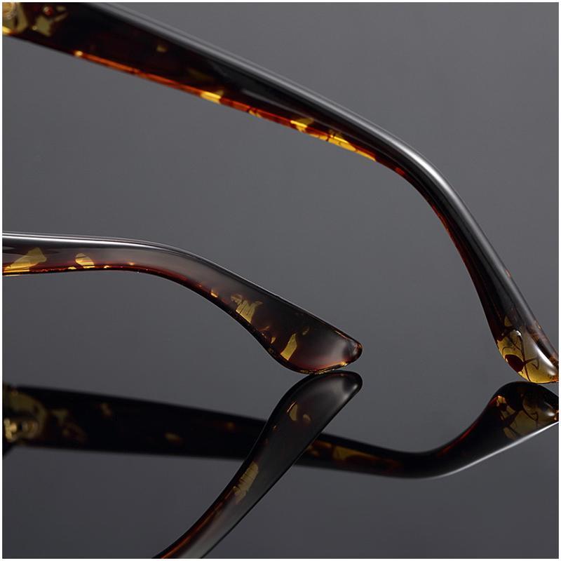 H021 Sunglass Fashio大框太阳镜复古圆脸墨镜彩膜男女防晒眼镜潮送女朋友七夕情人节礼物