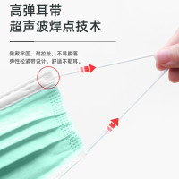 斯曼尔一次性医用外科口罩10只装 无菌型 3S级无纺布柔软亲肤透气