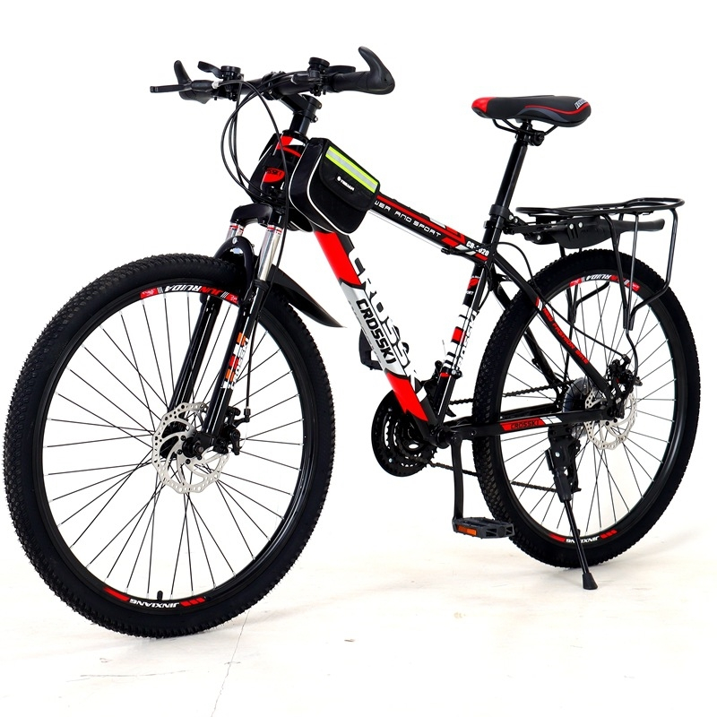 永久山地自行车2426寸碟刹变速山地车学生男女单车自行车