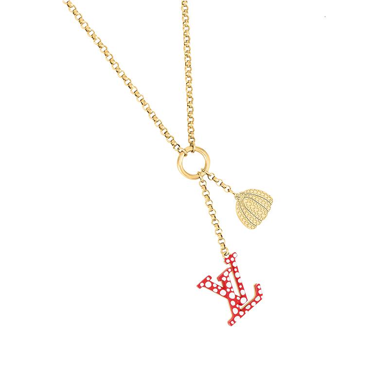 louis vuitton/路易威登女士饰品lv x yk lv iconic 无限波点南瓜形状