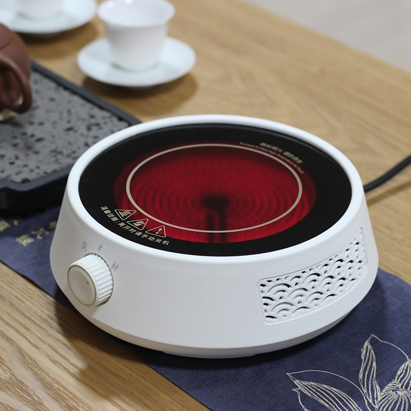 u1电陶炉煮茶器玻璃蒸茶壶煮花茶养生壶小茶炉煮茶迷你家用小型电陶炉