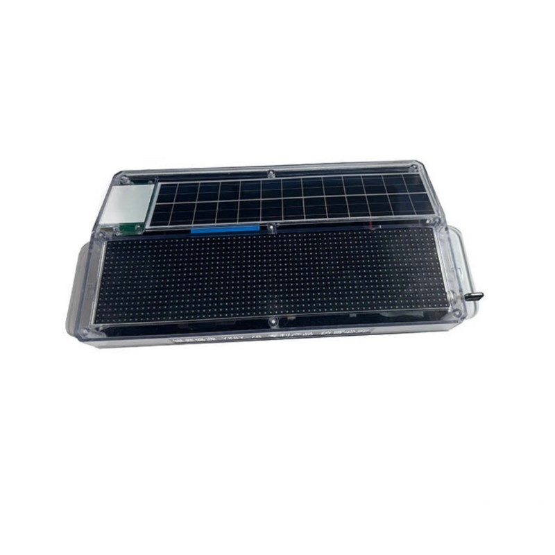 蓉益驰 RYC5703A 5V 3w IP65 30/min LED 太阳能警示灯 (计价单位:盏) 黑色