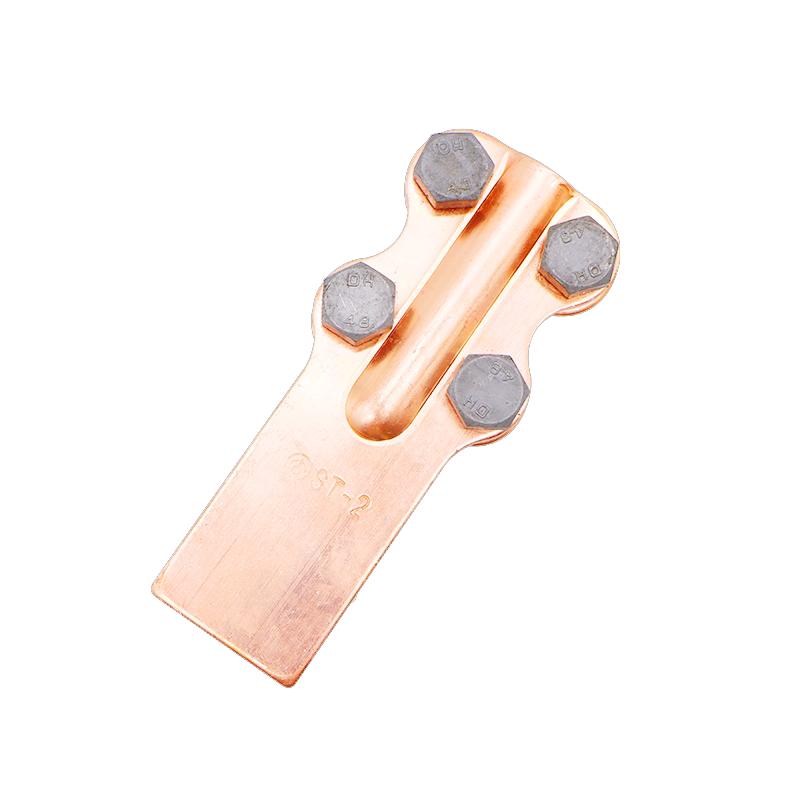环欧(huanou)电工配件st-1 铜设备线夹全铜镀锡st
