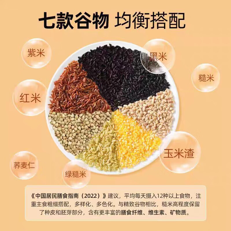 燕之坊免浸泡七色糙米(2.5kg六面体整形)高清大图