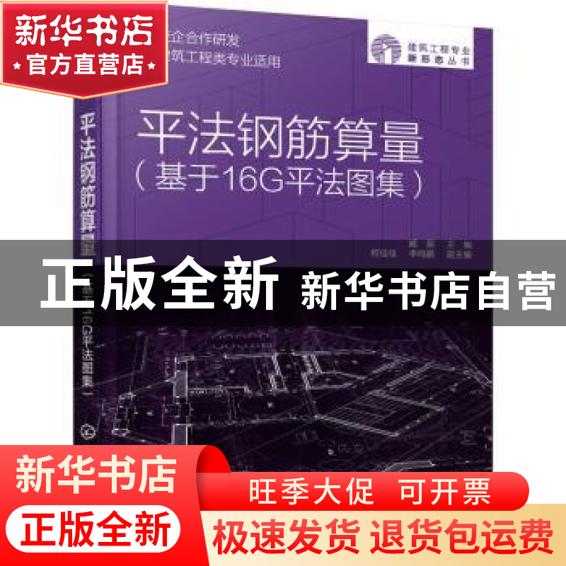正版 平法钢筋算量(基于16G平法图集) 臧朋 化学工业出版社 978高清大图
