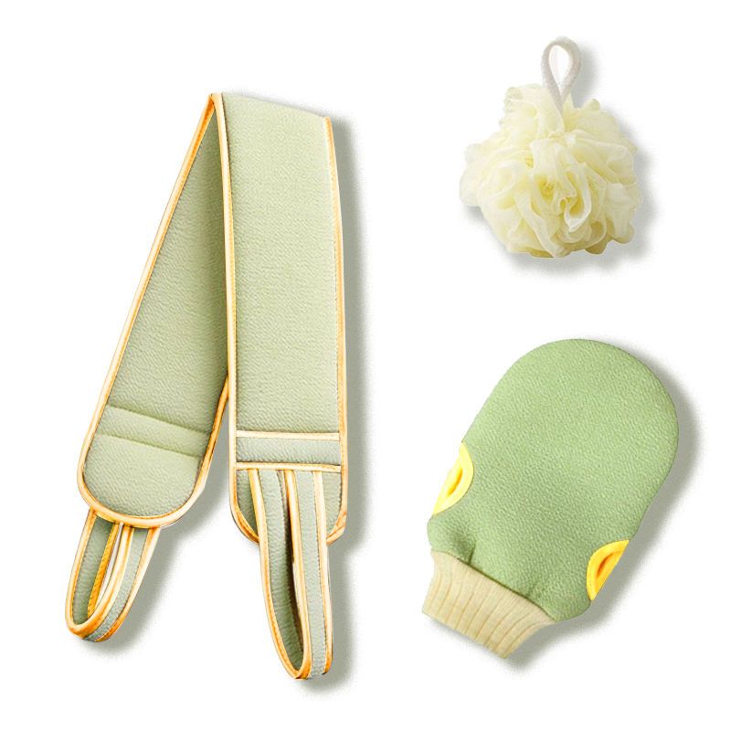 搓澡巾粉色搓澡巾拉背长条洗澡巾成人强力去污搓泥灰搓澡手套搓背神器