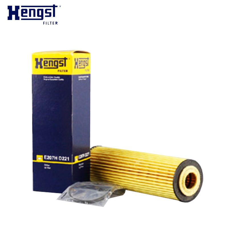 汉格斯特(hengst)机油格滤清器纸芯E207H D221适用于奔驰C级C180/C200/E200/E260