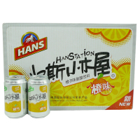 新货果啤橙味菠萝啤味啤酒饮料碳酸饮料 橙味500ml*24瓶