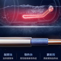 Haier/海尔40升电热水器EC4001-B1 2200W速热 80℃高温抑菌 安全防电墙 便捷旋钮操作 小体积易安装