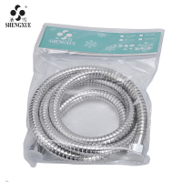 圣雪 不锈钢淋浴花洒软管 热水器喷头进水软管 约1.5m内编织管 1.5m