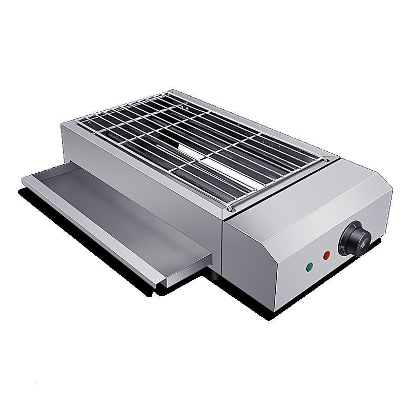 无烟电烤炉商用古达电热不锈钢家用烤炉烤串机烧烤炉烧烤炉18818