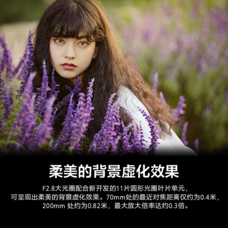 索尼(SONY) FE 70-200mm F2.8 GM OSS II 镜头 (计价单位:个) 黑白色高清大图