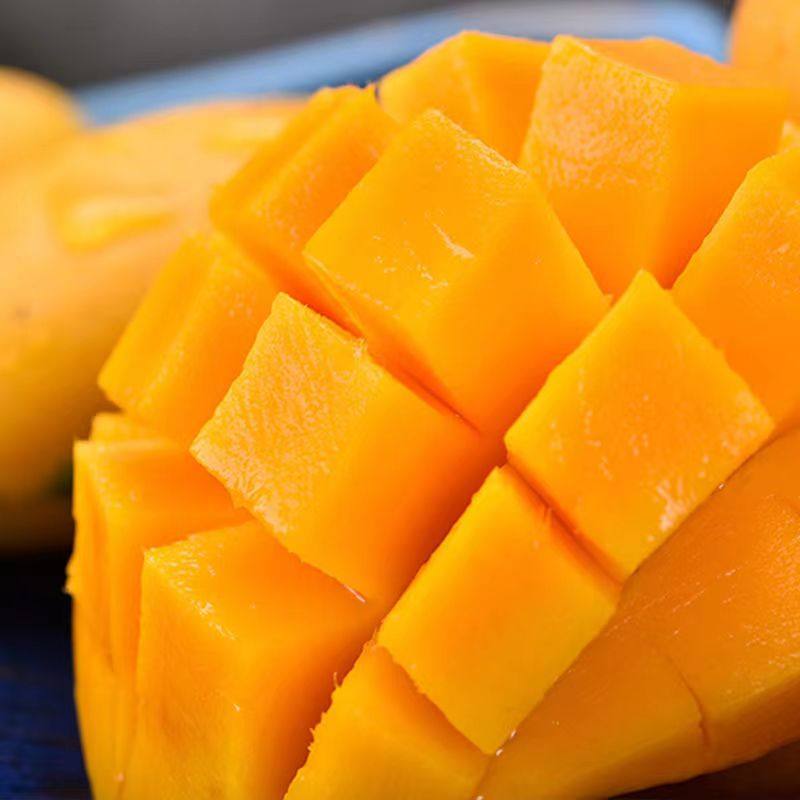 [熊猫鸟]海南小台芒 净重8.5斤 中果 单果80-100g 芒果新鲜水果应当季树上熟整箱现摘甜心芒高清大图