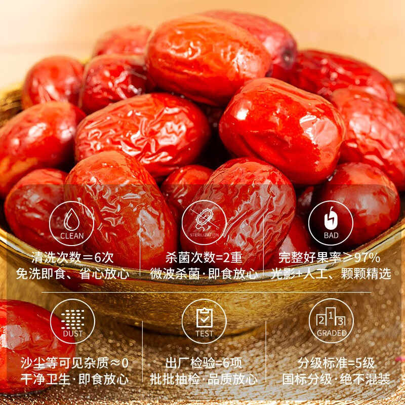 好想你一级健康情锁鲜枣(2020)998g