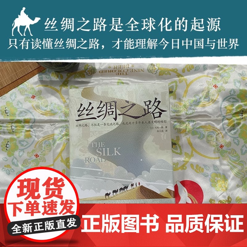 [央视网]丝绸之路 全彩精装插图版 一条丝绸之路 半部世界文明史 社会观察家2年半实地重游 历时7年呕心写就XF高清大图