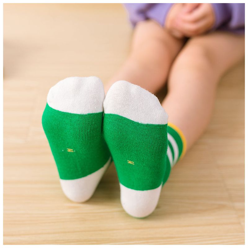 纯棉盒装袜秋冬季儿童袜子宝宝小学生袜子男童女童纯色棉袜112岁