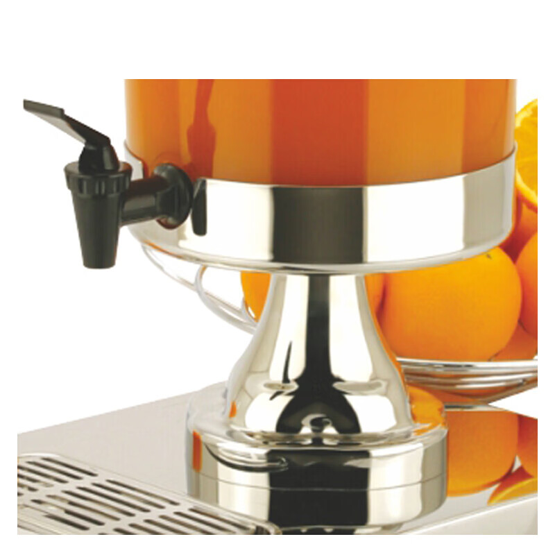 新力士双头不锈钢饮料鼎果汁机饮料桶X23688PX2(2*8升)高清大图