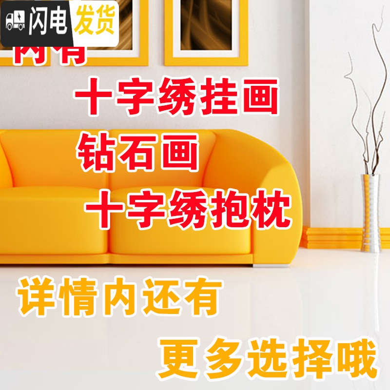 三维工匠小辫儿张云雷照片十字绣定做定制钻石画新款简单刺绣客厅挂画抱枕 60CM钻石画要哪个图备注